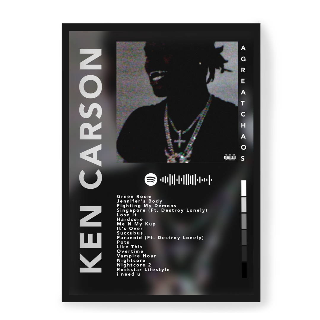 Plakat Ken Carson A Great Chaos