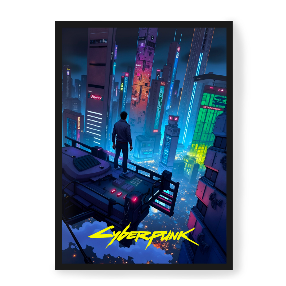 Plakat Cyberpunk