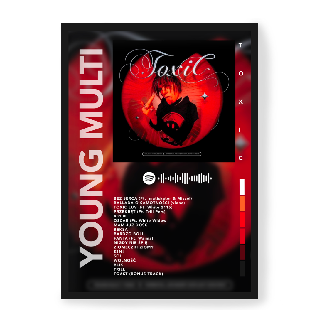 Plakat Young Multi Toxic