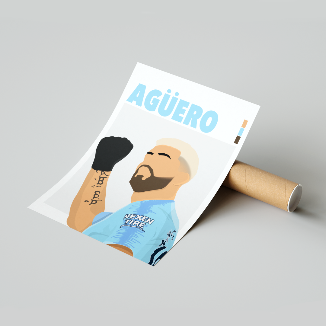 Plakat Aguero
