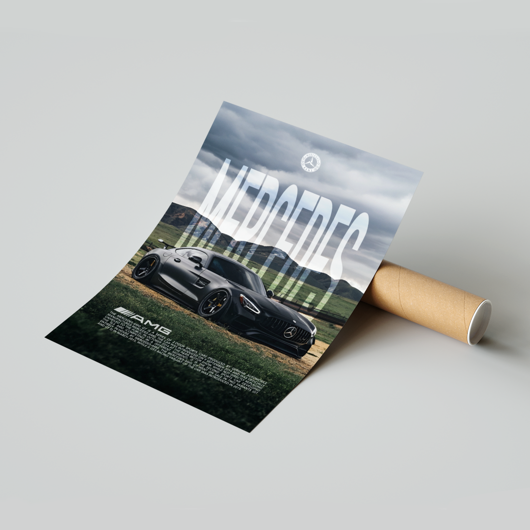 Plakat Mercedes AMG