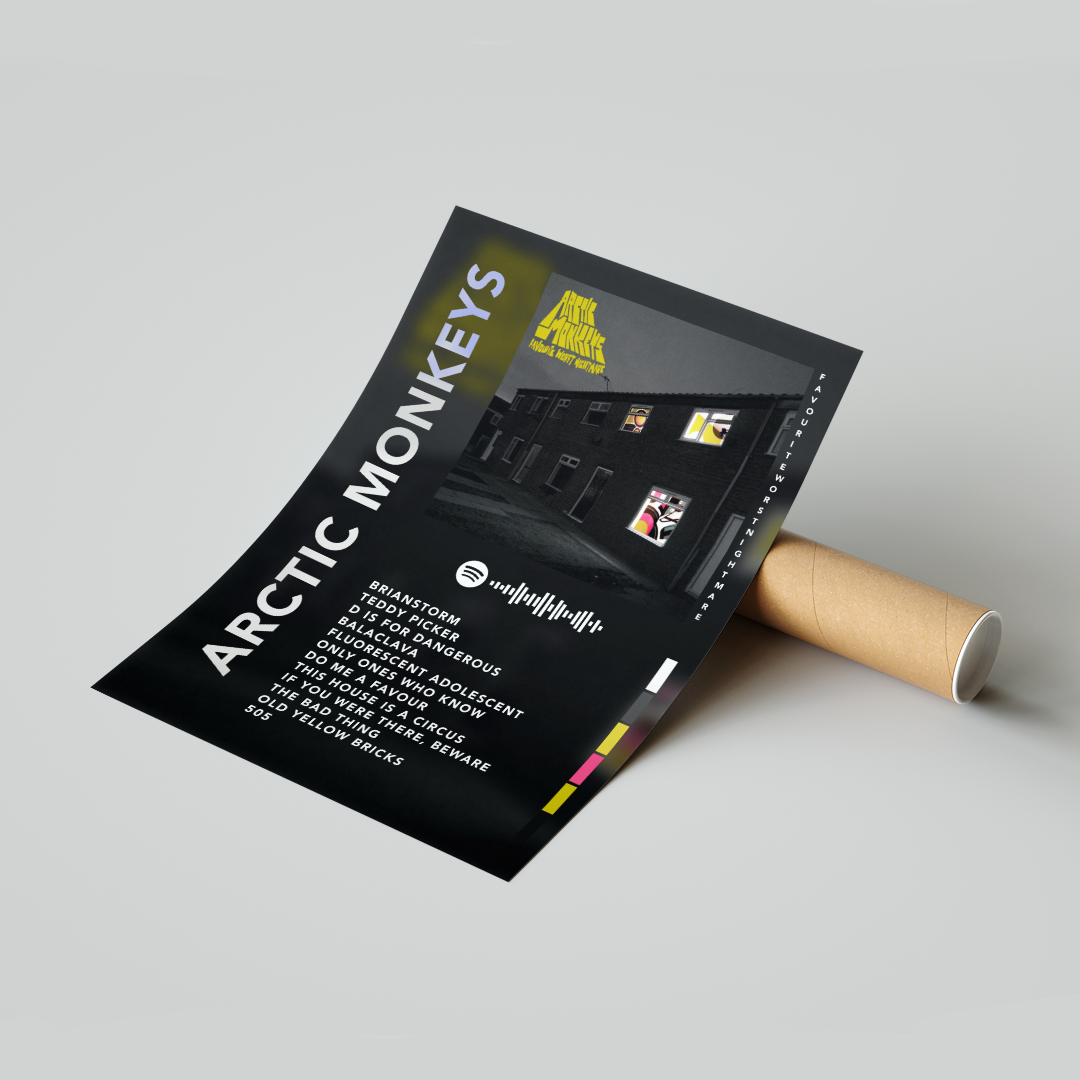 Plakat Arctic Monkeys Favourite Worst Nightmare