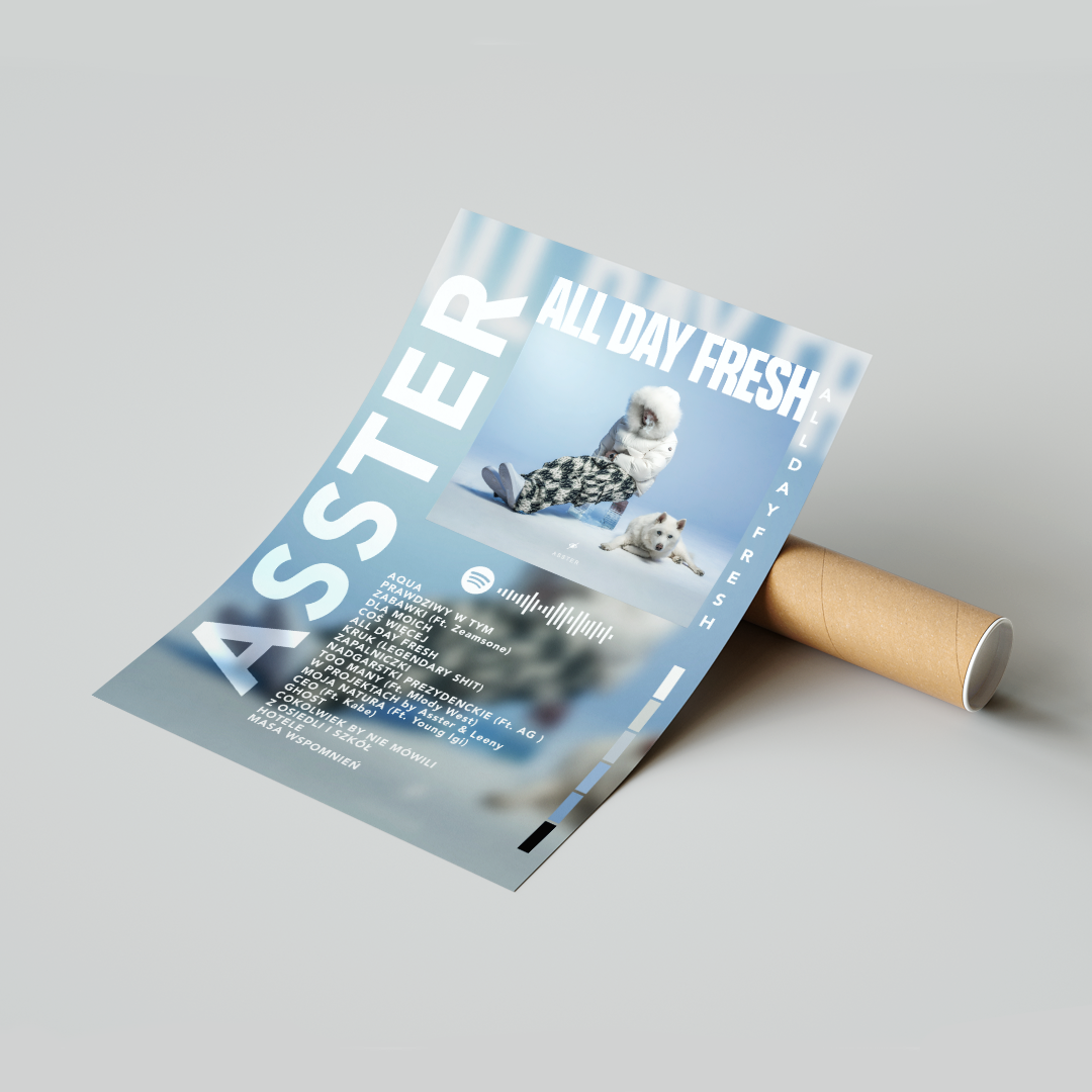 Plakat Asster All Day Fresh