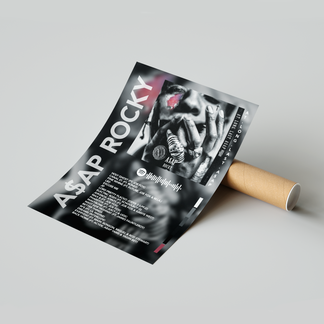 Plakat A$AP ROCKY At.Long.Last.A$AP
