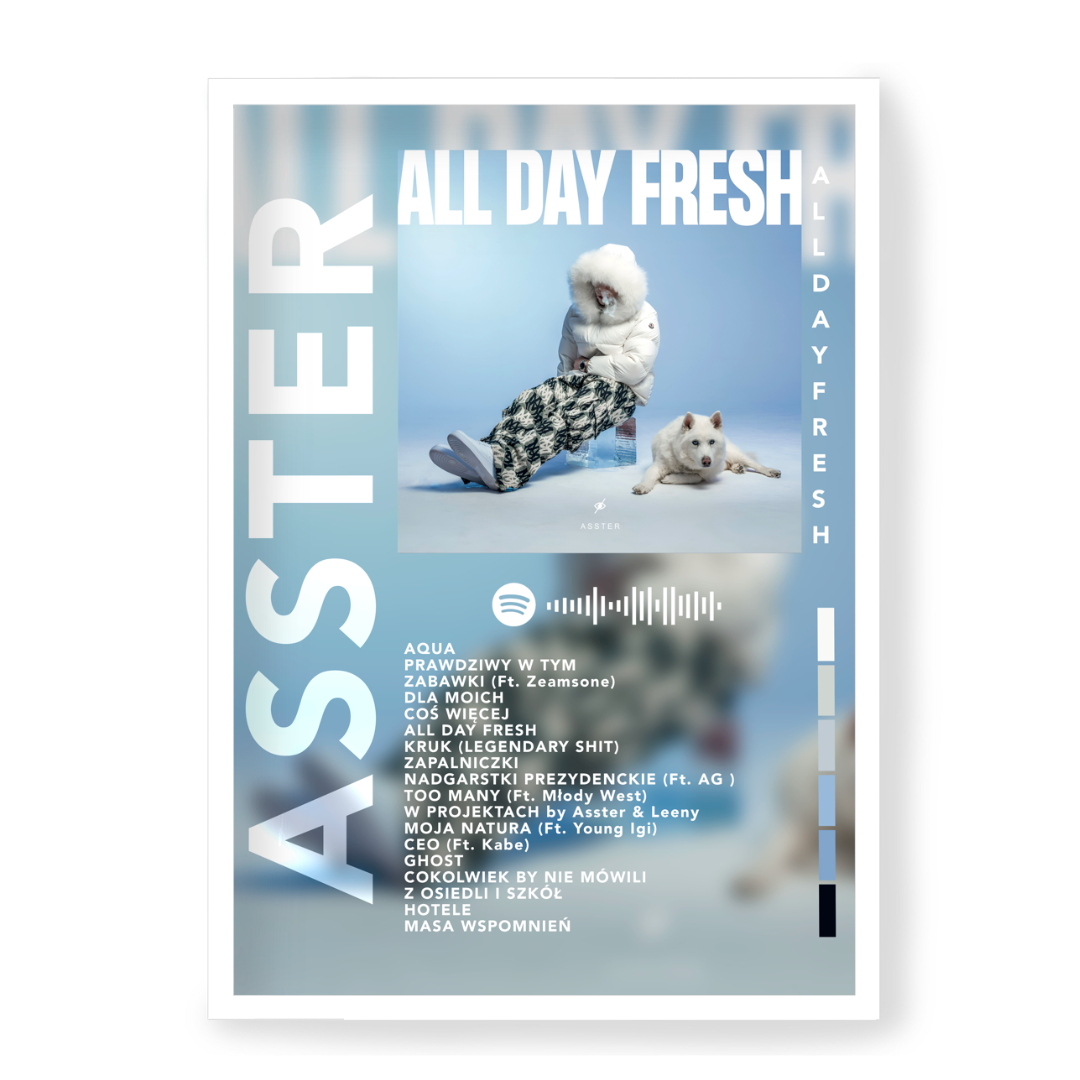 Plakat Asster All Day Fresh