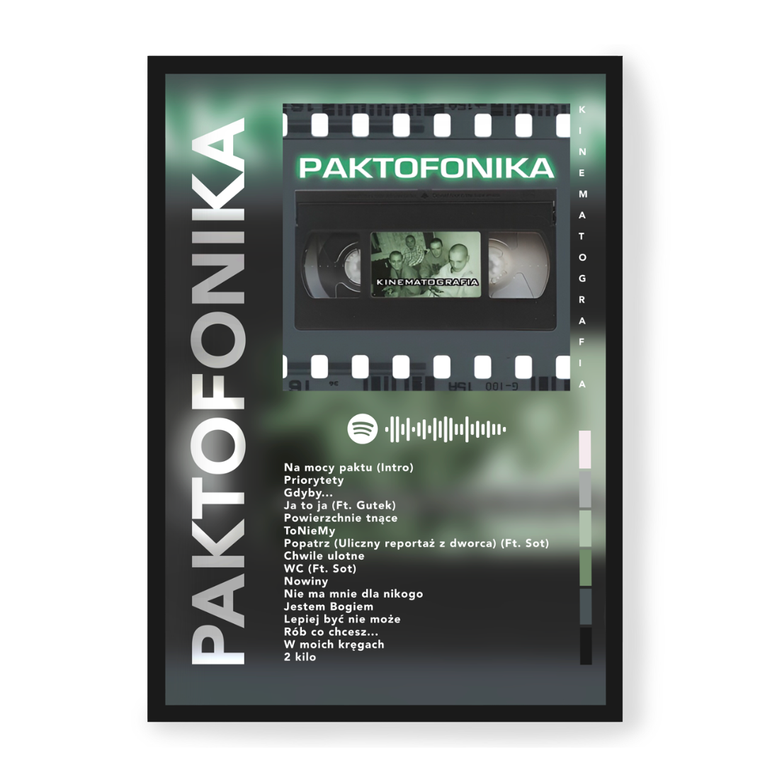 Plakat Paktofonika Kinematografia