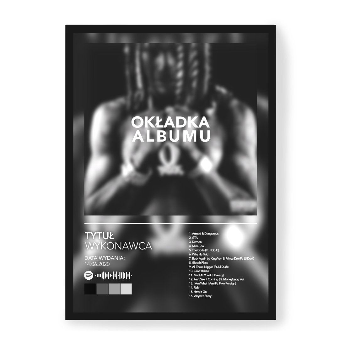 Plakat Własny Album