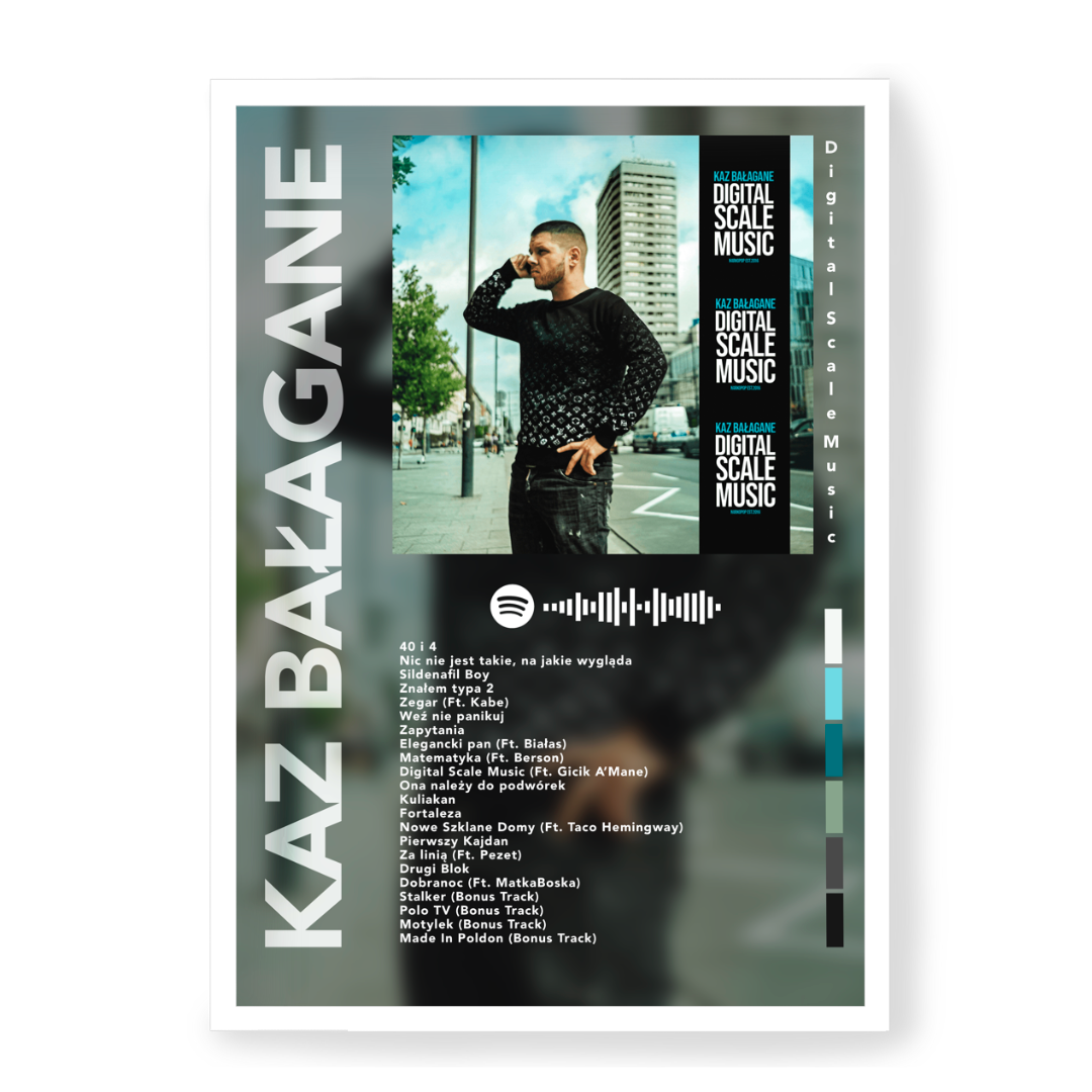 Plakat Kaz Bałagane Digital Scale Music