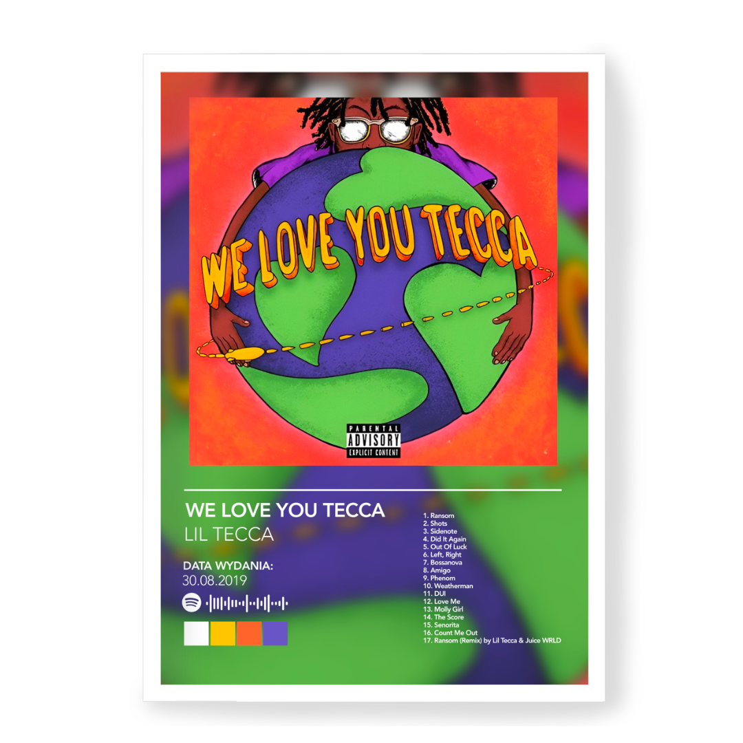 Plakat Lil Tecca We Love You Tecca