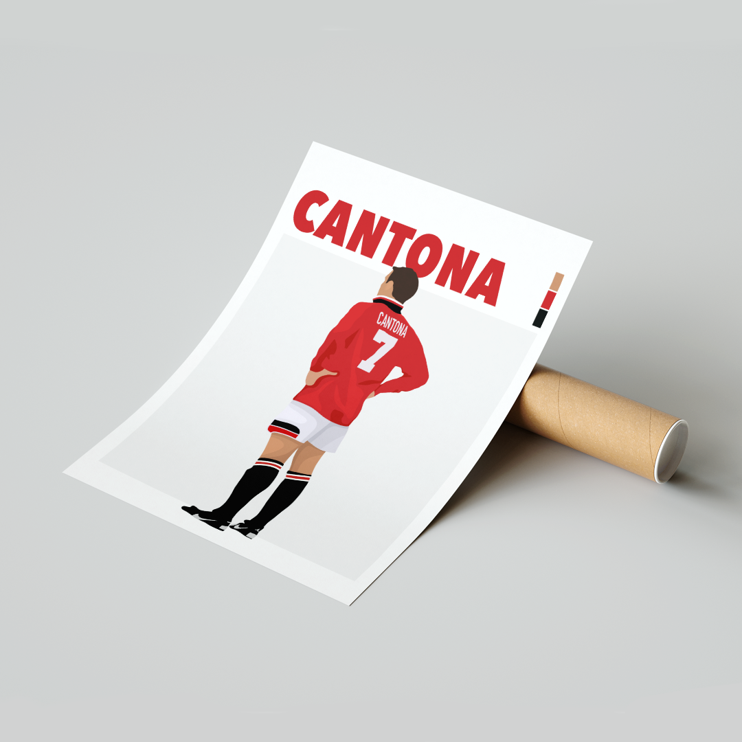 Plakat Cantona