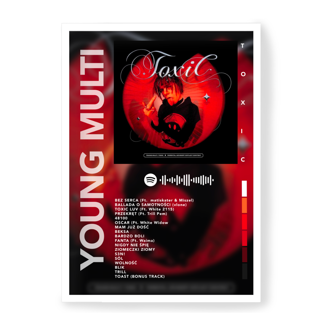 Plakat Young Multi Toxic