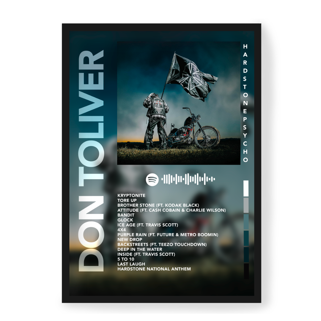 Plakat Don Toliver Hardstone Psycho