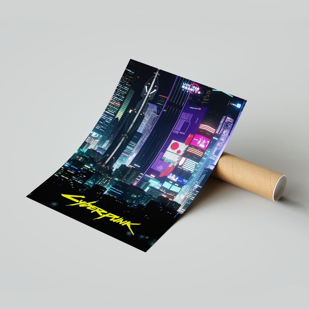 Plakat Cyberpunk