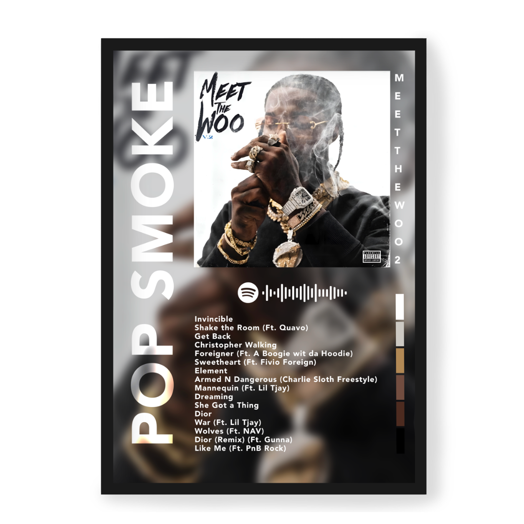 Plakat Pop Smoke Meet The Woo 2