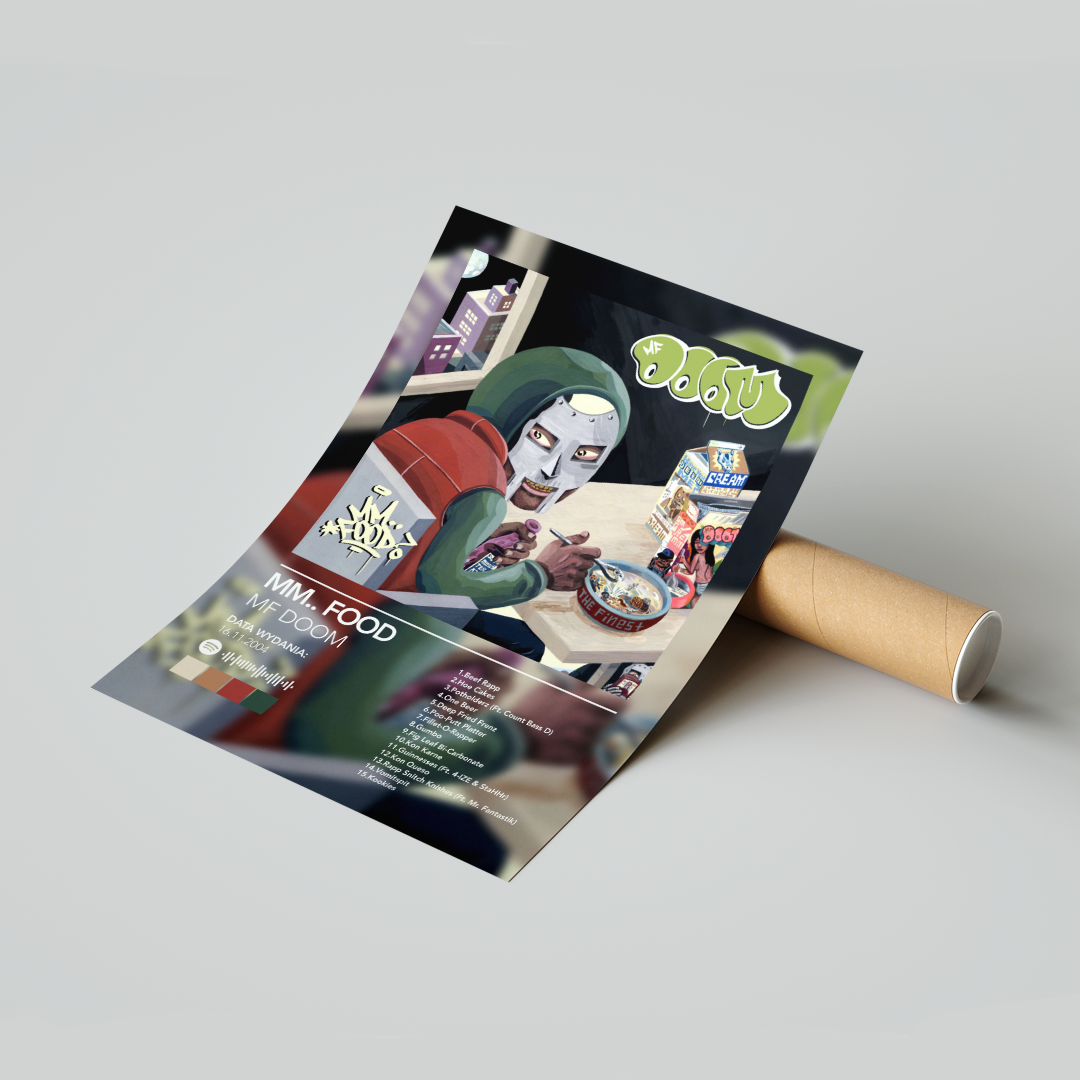 Plakat Mf Doom MM.. Food