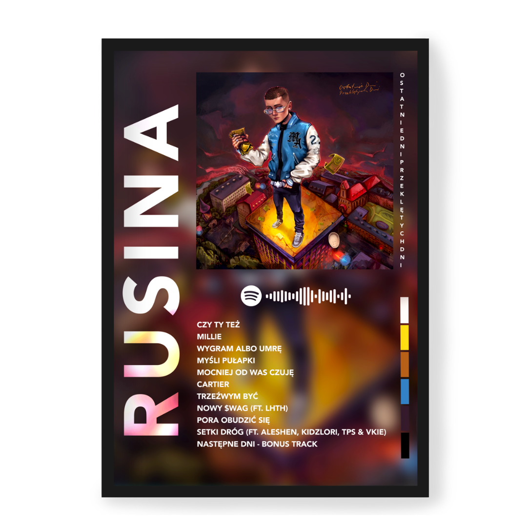 Plakat Rusina Ostatnie Dni Przeklętych Dni