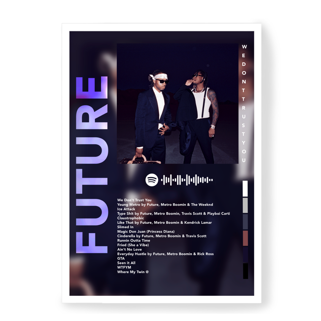 Plakat Future We Dont Trust You