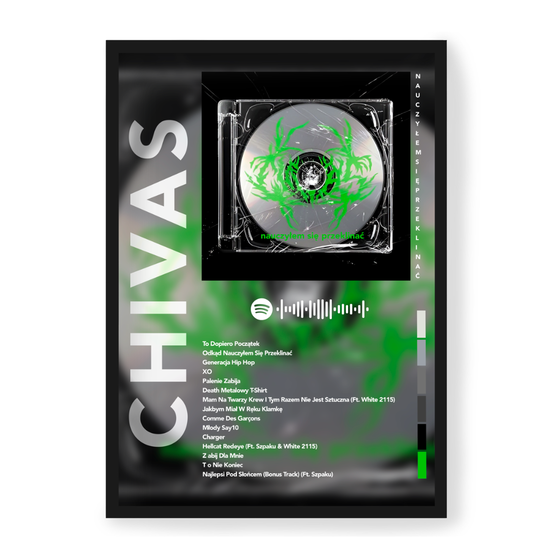 Plakat Chivas Nauczyłem Się Przeklinać