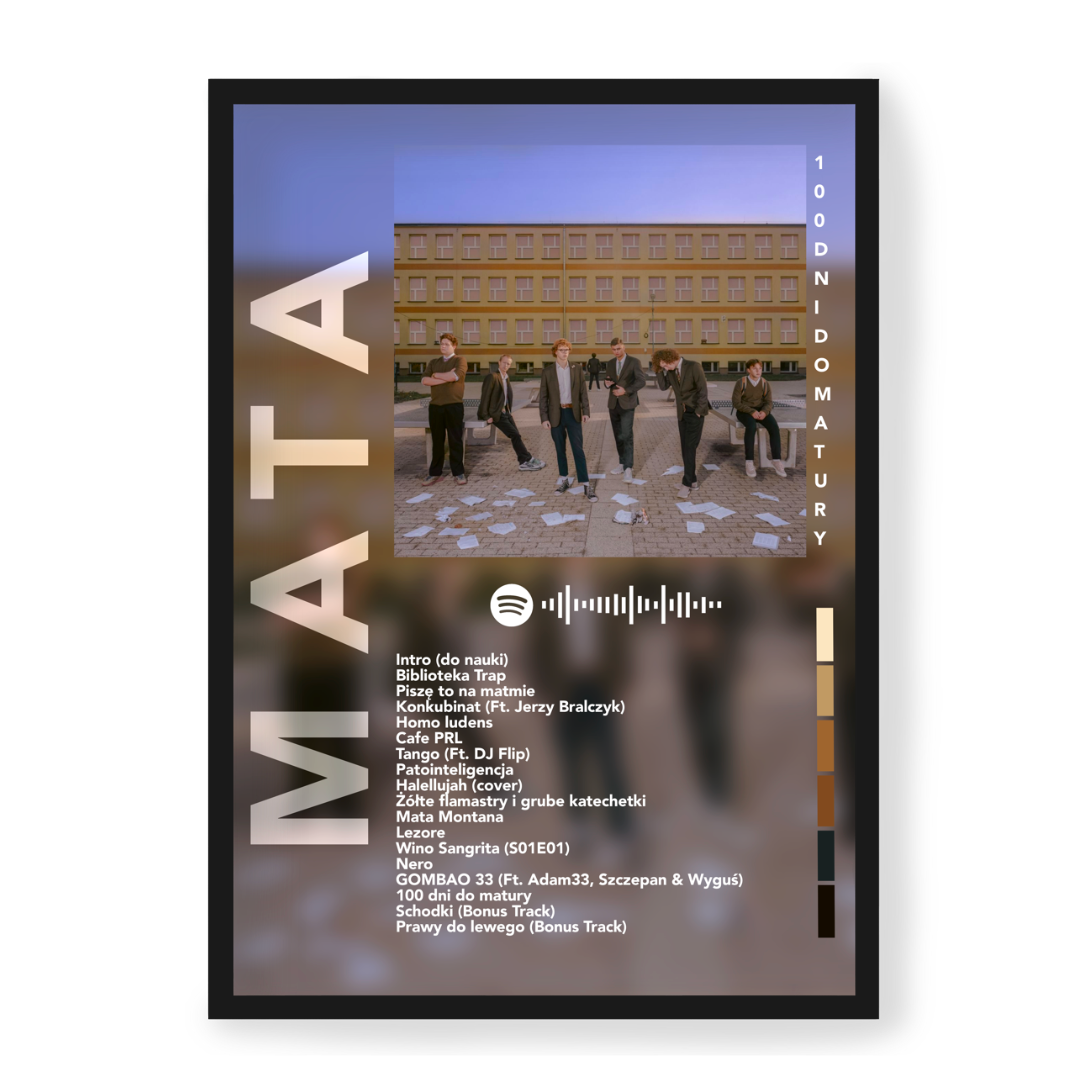 Plakat Mata 100 Dni Do Matury
