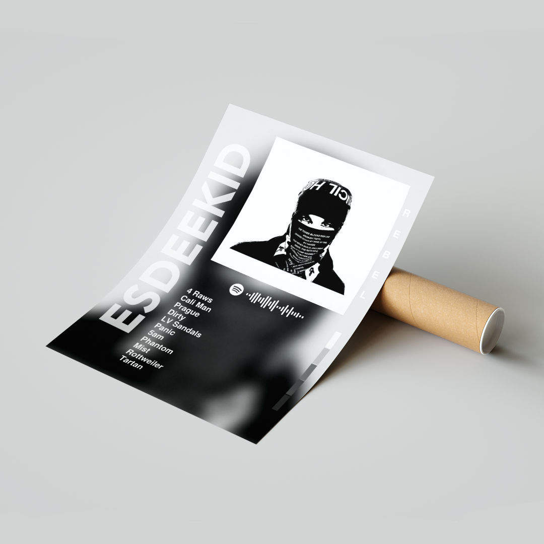 Plakat EsDeeKid Rebel — Bez ramki