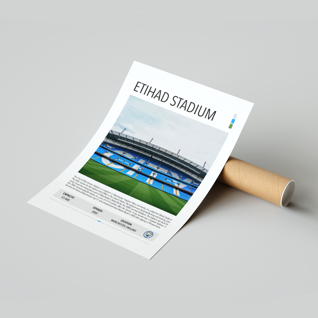 Plakat Etihad Stadium