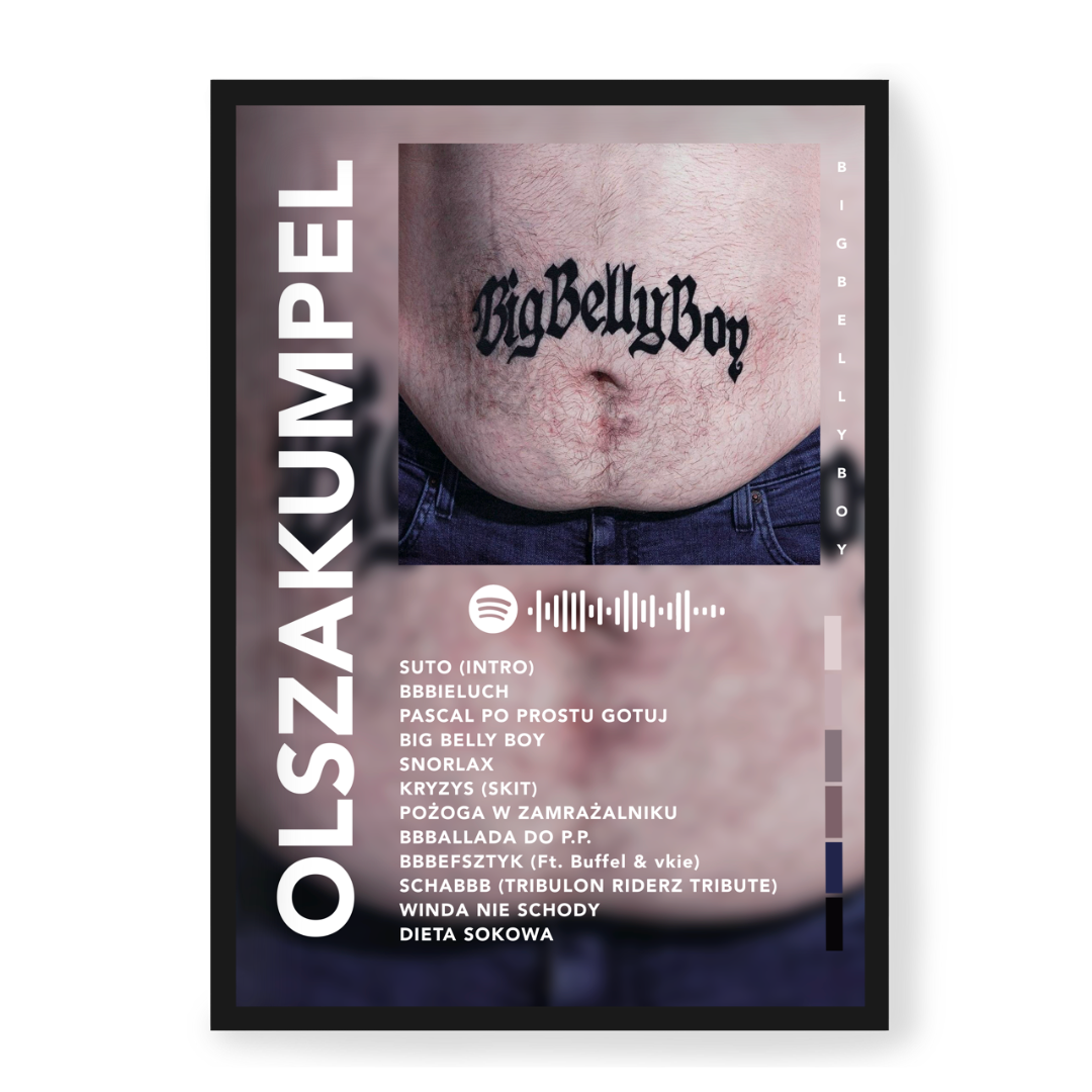 Plakat Olszakumpel Big Belly Boy