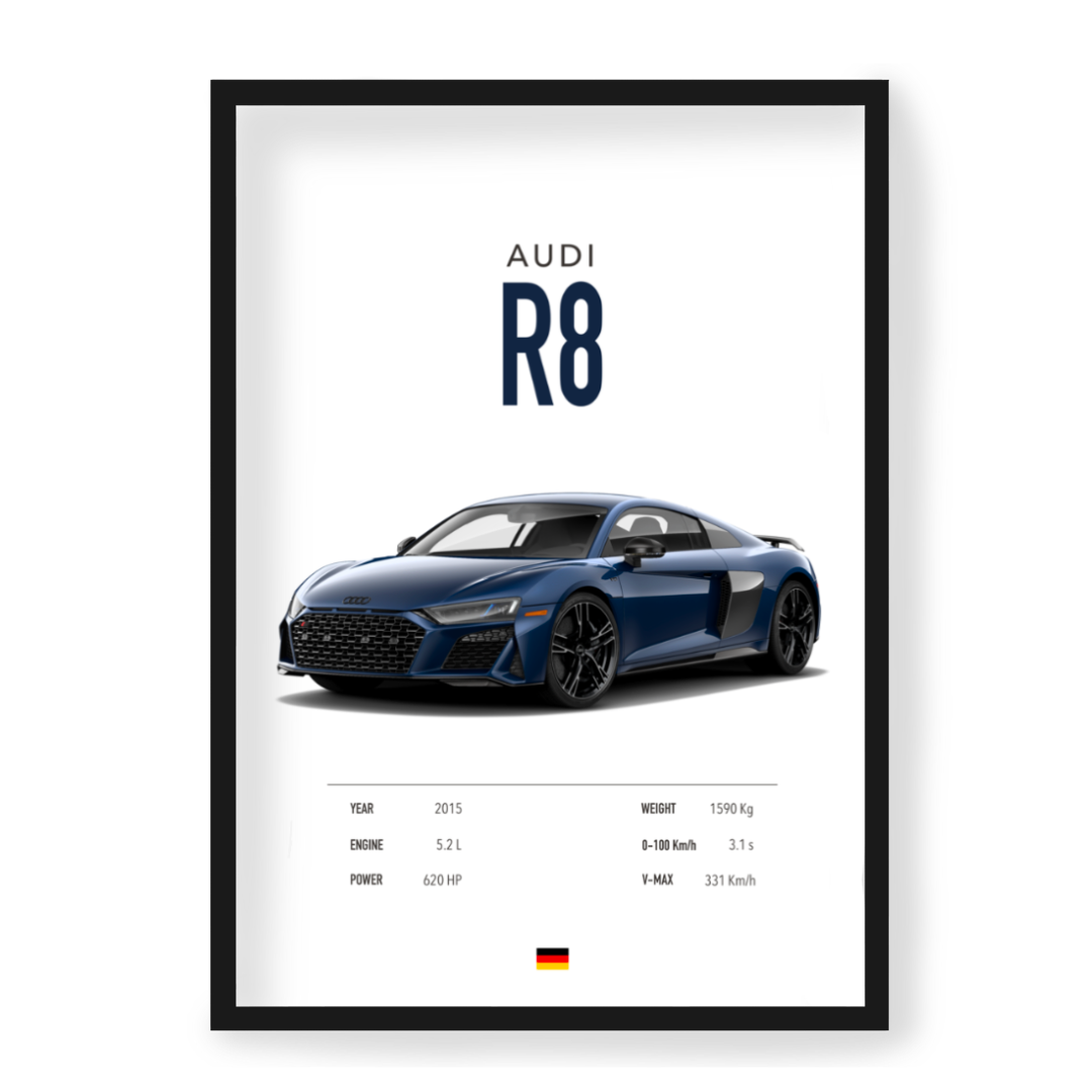 Plakat Audi R8