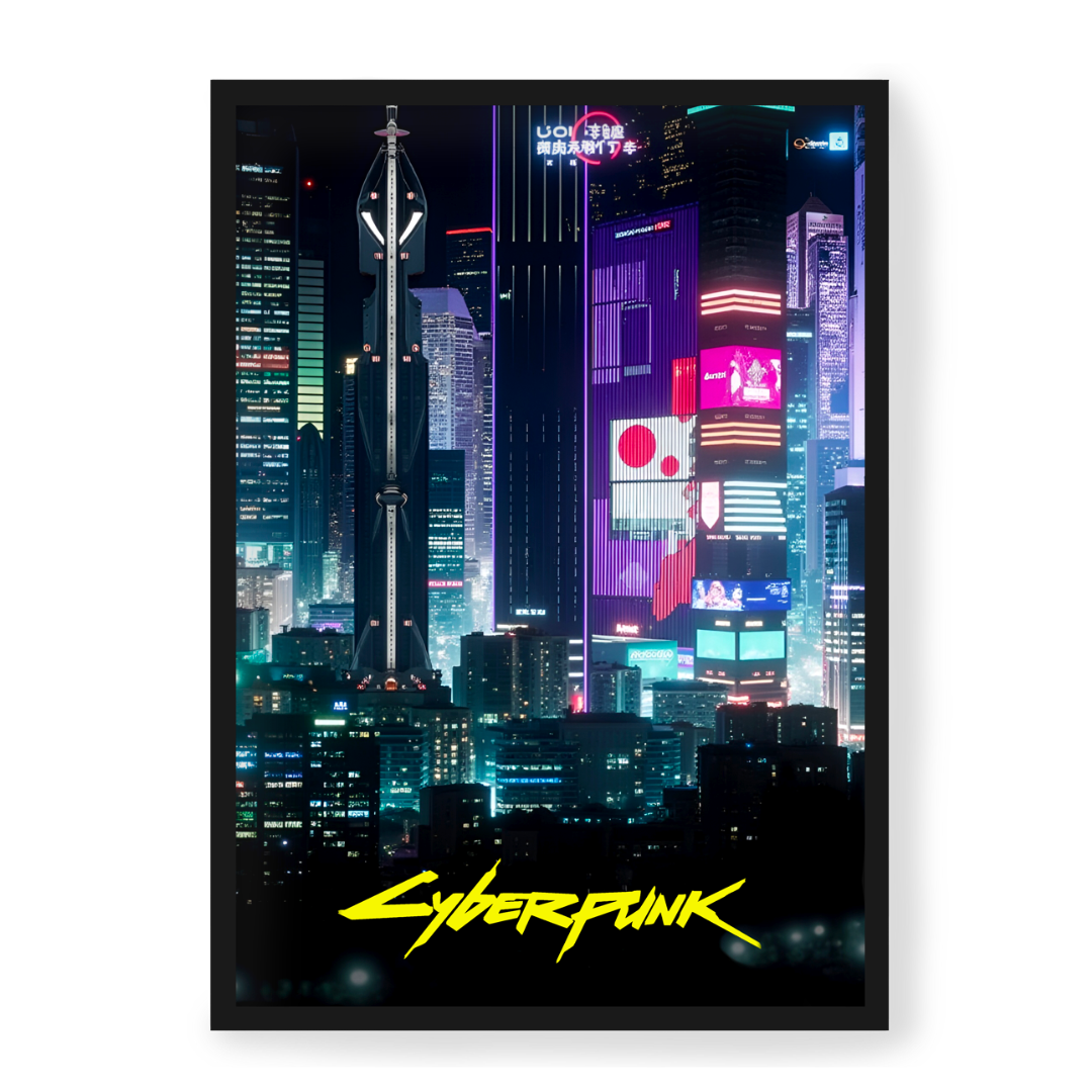 Plakat Cyberpunk