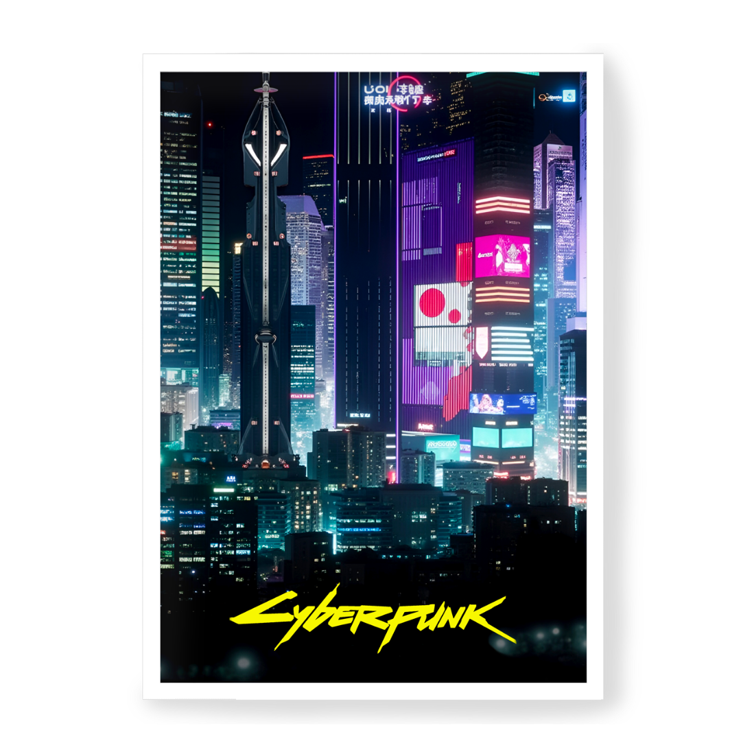Plakat Cyberpunk