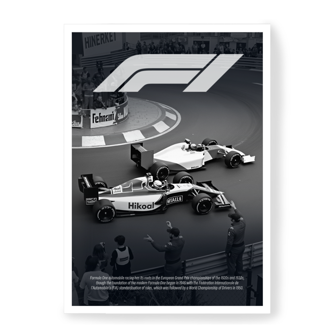 Plakat Formuła 1
