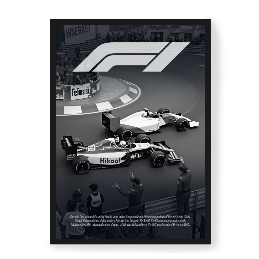 Plakat Formuła 1