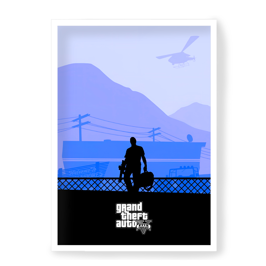 Plakat Grand Theft Auto V