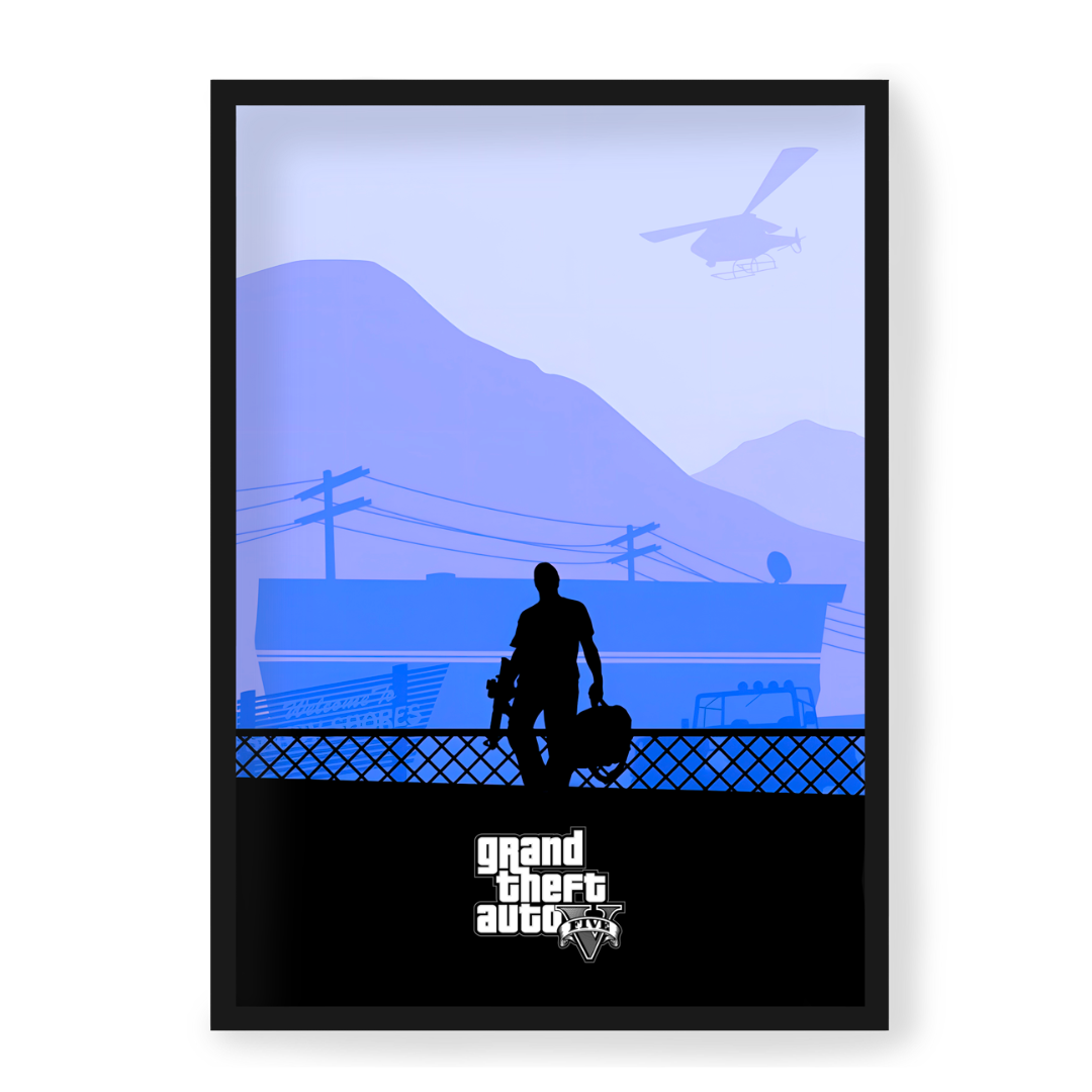 Plakat Grand Theft Auto V