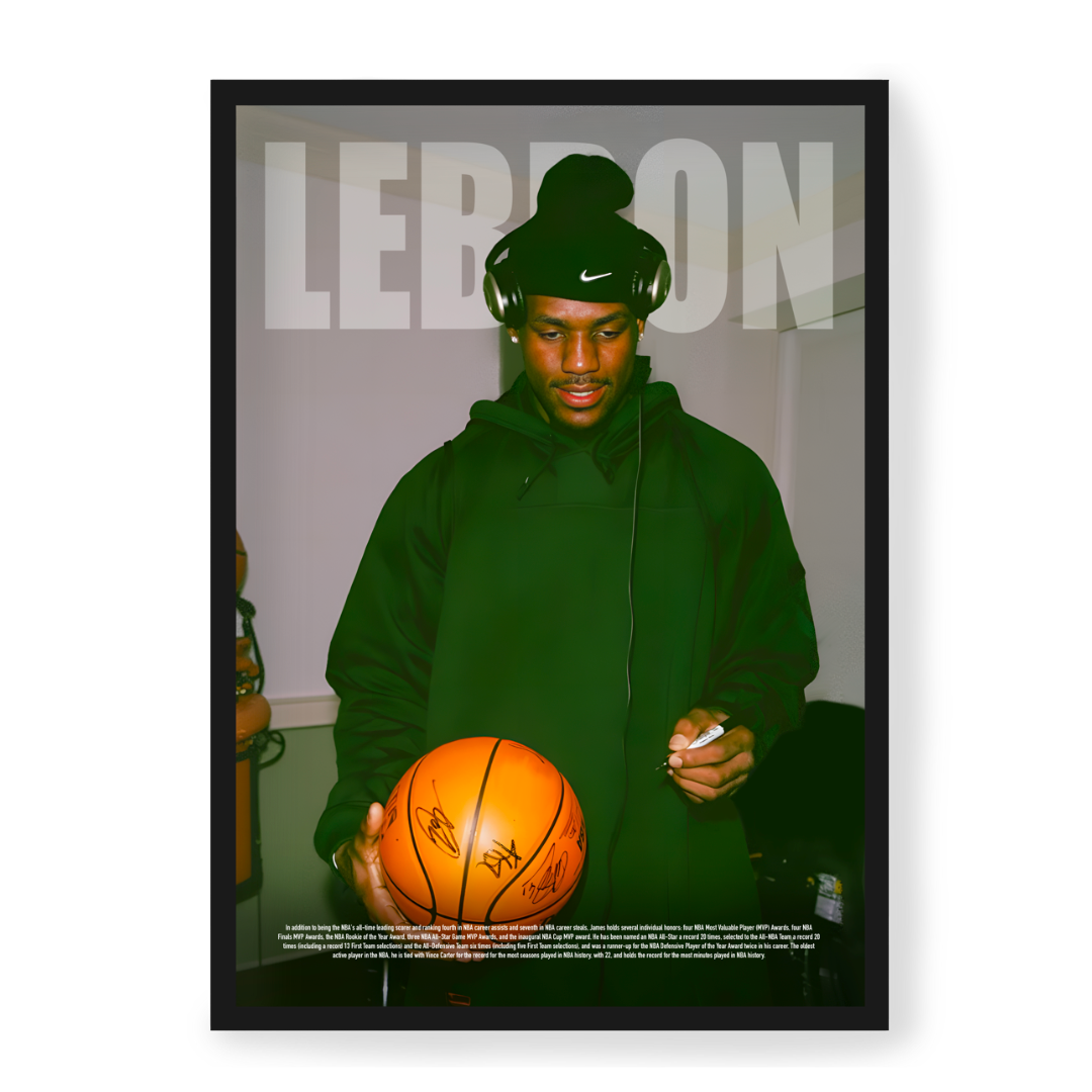 Plakat LeBron James