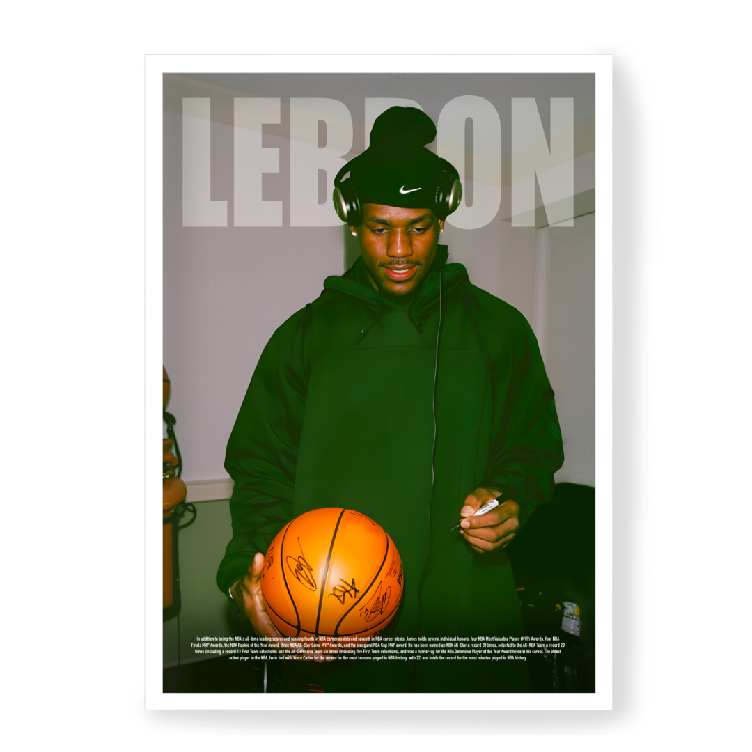 Plakat LeBron James