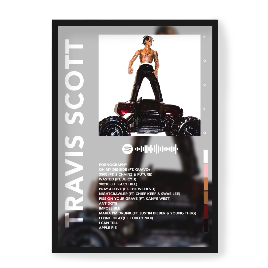 Plakat Travis Scott Rodeo