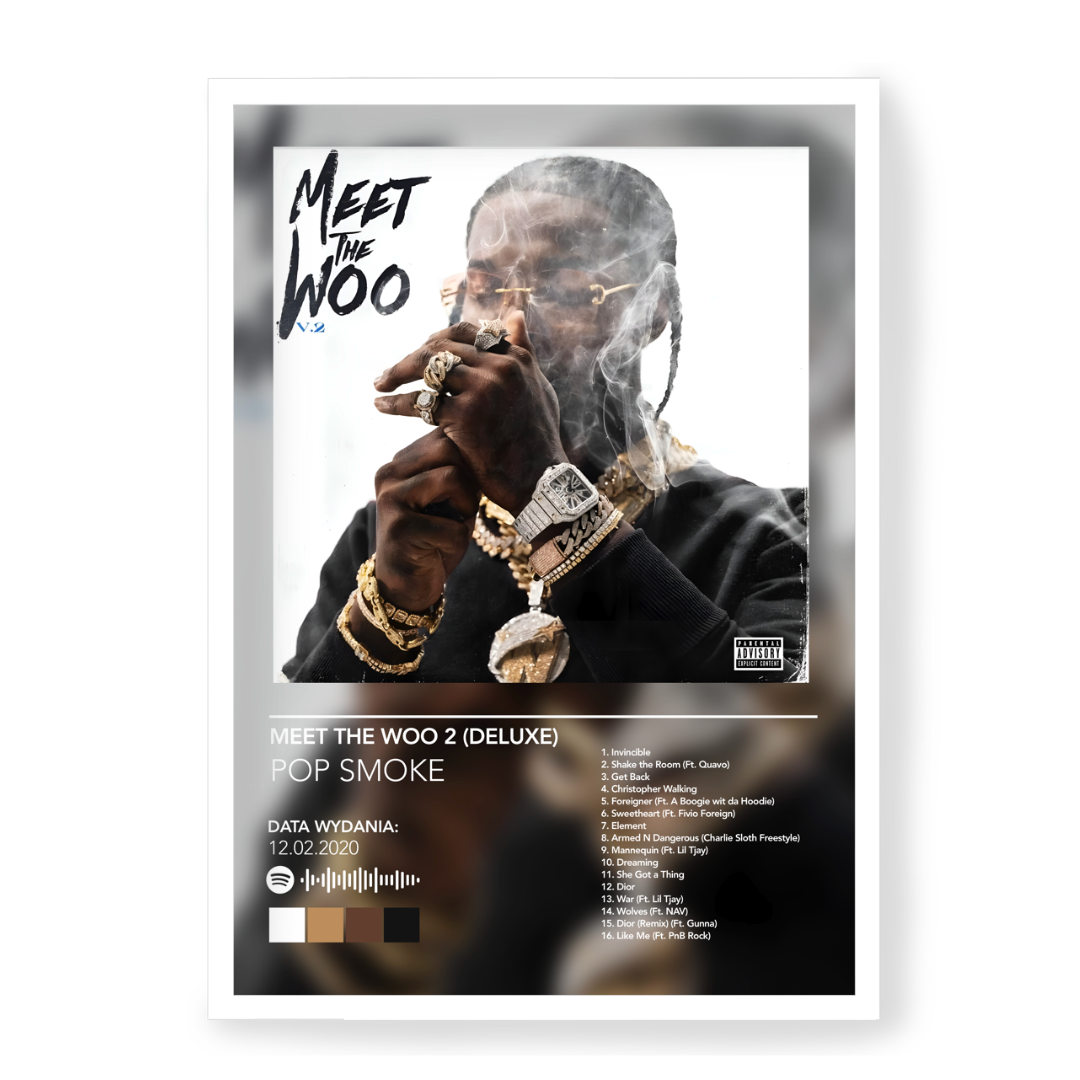 Plakat Pop Smoke Meet The Woo 2 (Deluxe)