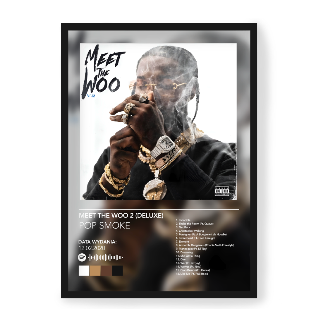 Plakat Pop Smoke Meet The Woo 2 (Deluxe)