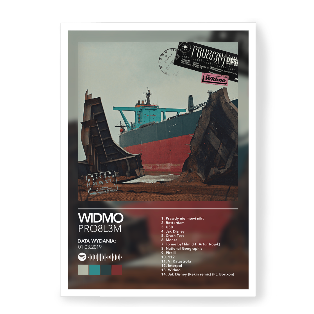 Plakat PRO8L3M Widmo