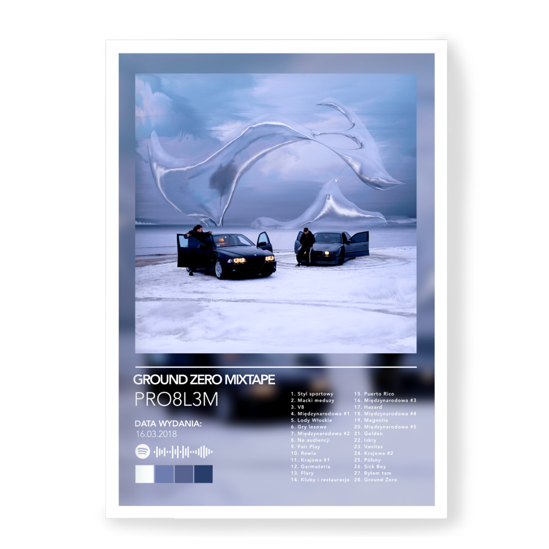 Plakat PRO8L3M Ground Zero Mixtape