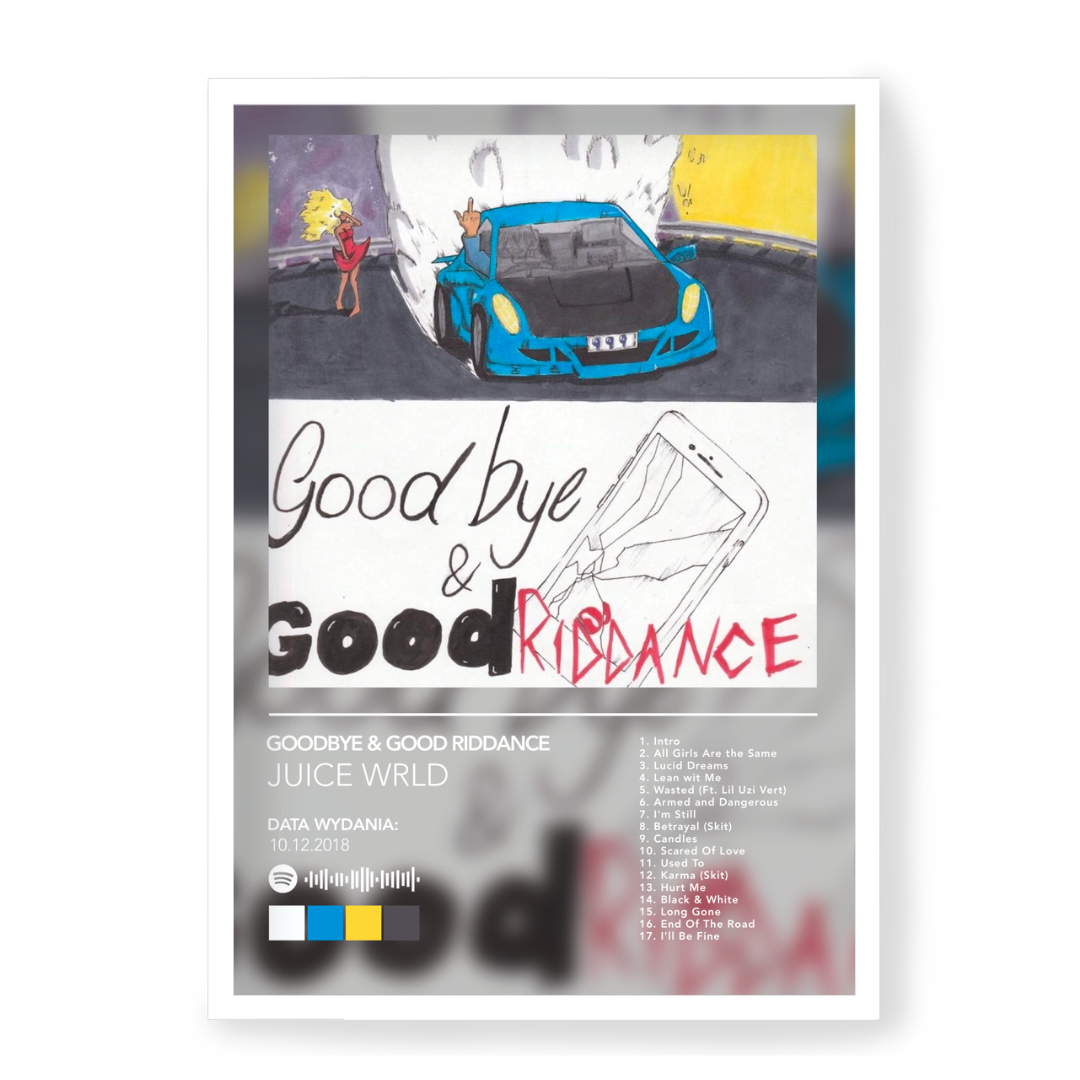 Plakat Juice WRLD Goodbye & Good Riddance