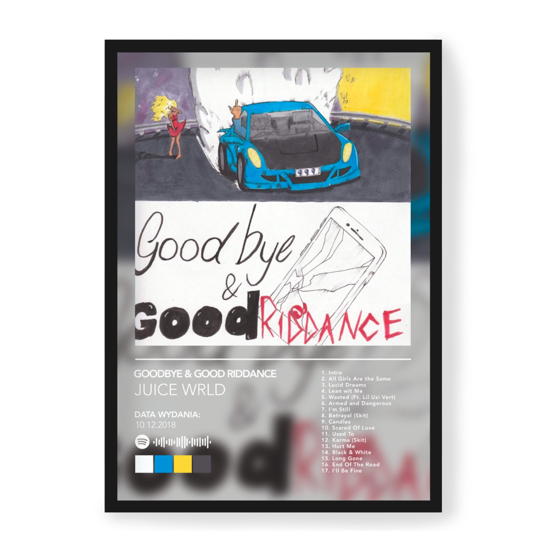 Plakat Juice WRLD Goodbye & Good Riddance
