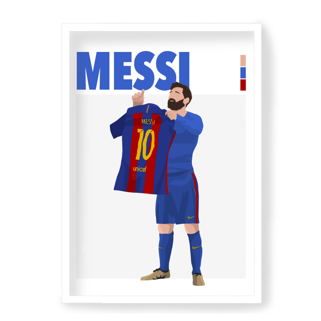 Plakat Messi