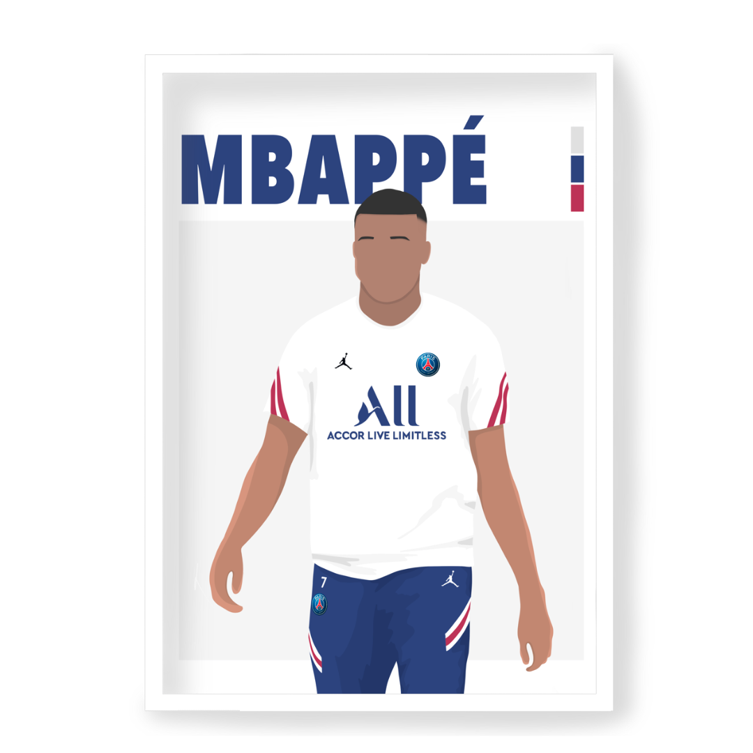 Plakat Kylian Mbappe