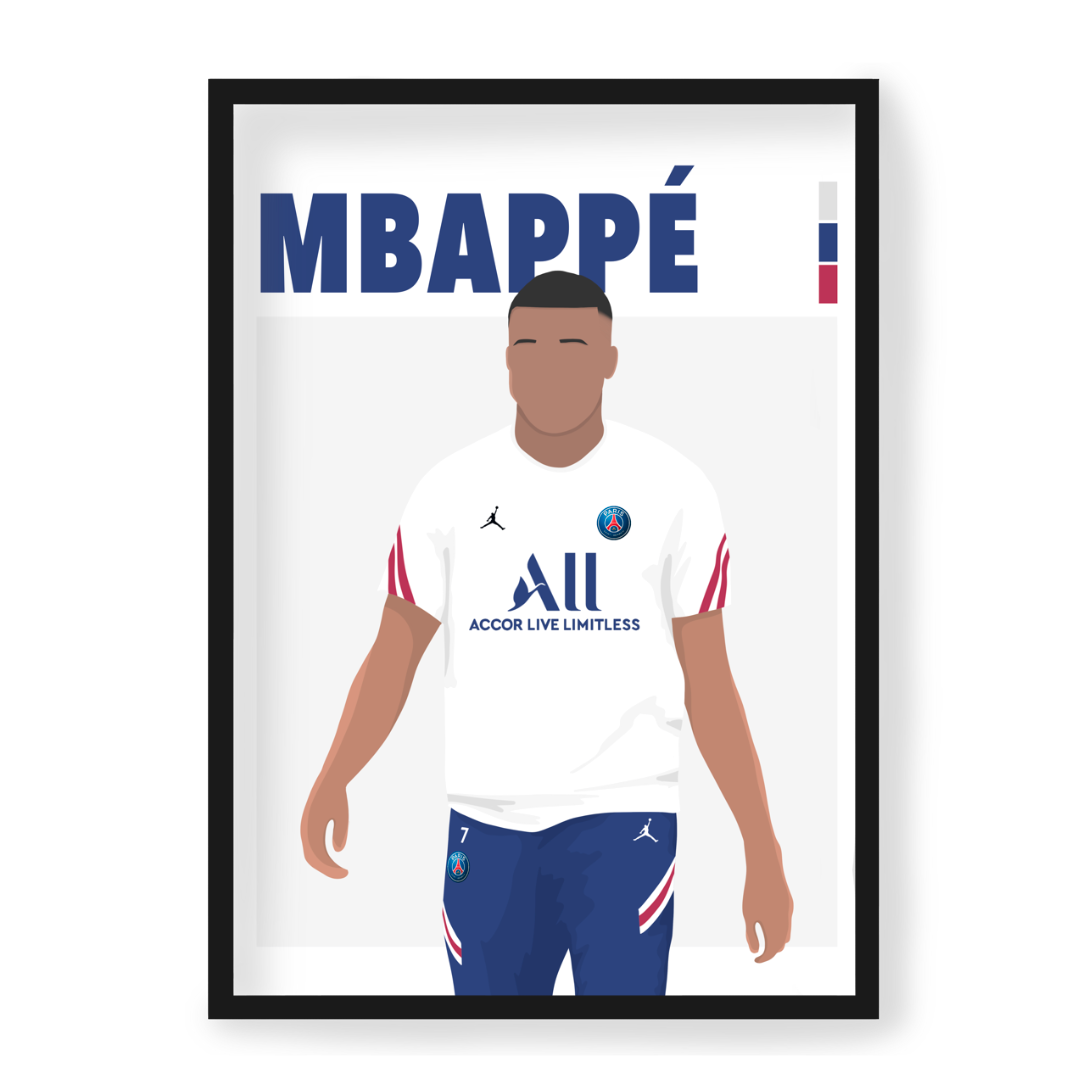 Plakat Kylian Mbappe
