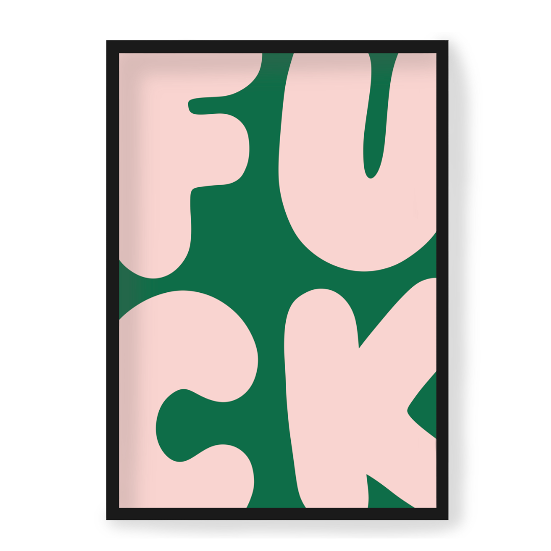 Plakat Fuck