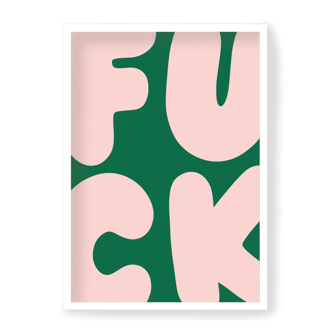 Plakat Fuck