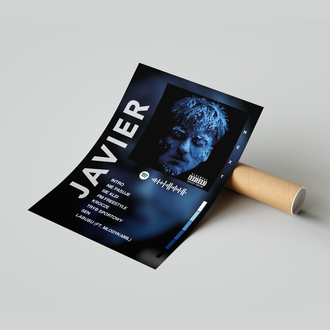 Plakat Javier Next