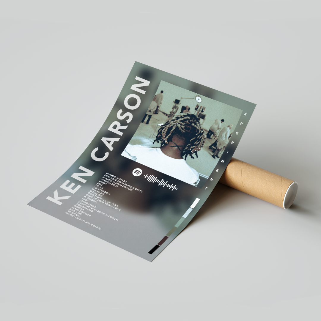 Plakat Ken Carson Xperiment