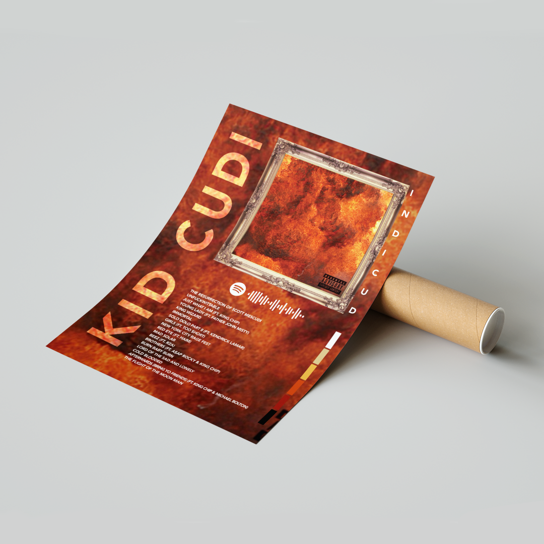 Plakat Kid Cudi Indicudo
